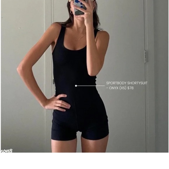 Set Active Sportbody Shortysuit Size Medium Black - Picture 1 of 5
